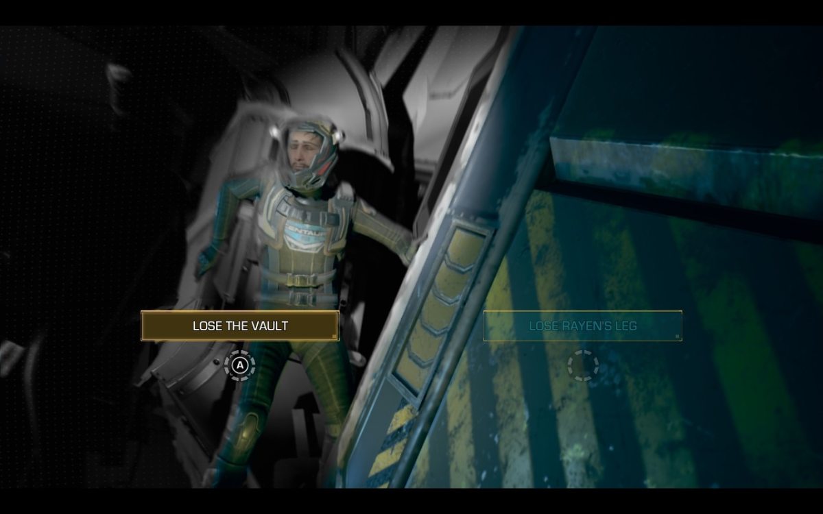The Expanse: A Telltale Series - Save Rayen’s leg or save the vault